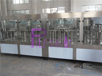 W pełni automatyczna maszyna do napełniania gorącym monoblokiem Sprzęt do przetwarzania soków owocowych 0.3L - 2L