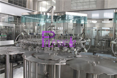 Maszyna do napełniania soków 6000BPH z systemem przepływu wstecznego ze sterowaniem PLC