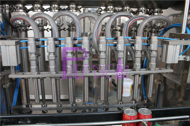 Automatyczne urządzenie tłokowe Sprzęt do napełniania płynem Ketchup / Majonez 6000 - 8000BPH
