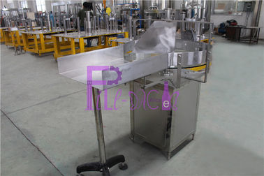 Półautomatyczna maszyna do sortowania butelek szklanych typu rotacyjnego do linii do produkcji wody
