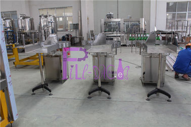 Półautomatyczna maszyna do sortowania butelek szklanych typu rotacyjnego do linii do produkcji wody
