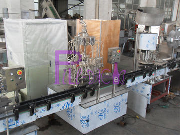 5000 BPH Linear Water Filling Equipment, Plastic Bottles Liquid Filler Machine