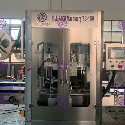 Jedna / pojedyncza głowica PCV z PET / plastikowa tuleja do butelek termokurczliwych / etykieciarka / sprzęt / instalacja / system