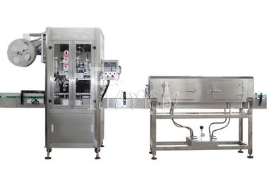 Kompletna linia obejmuje maszynę do napełniania soków i etykietowanie opakowań do mieszania