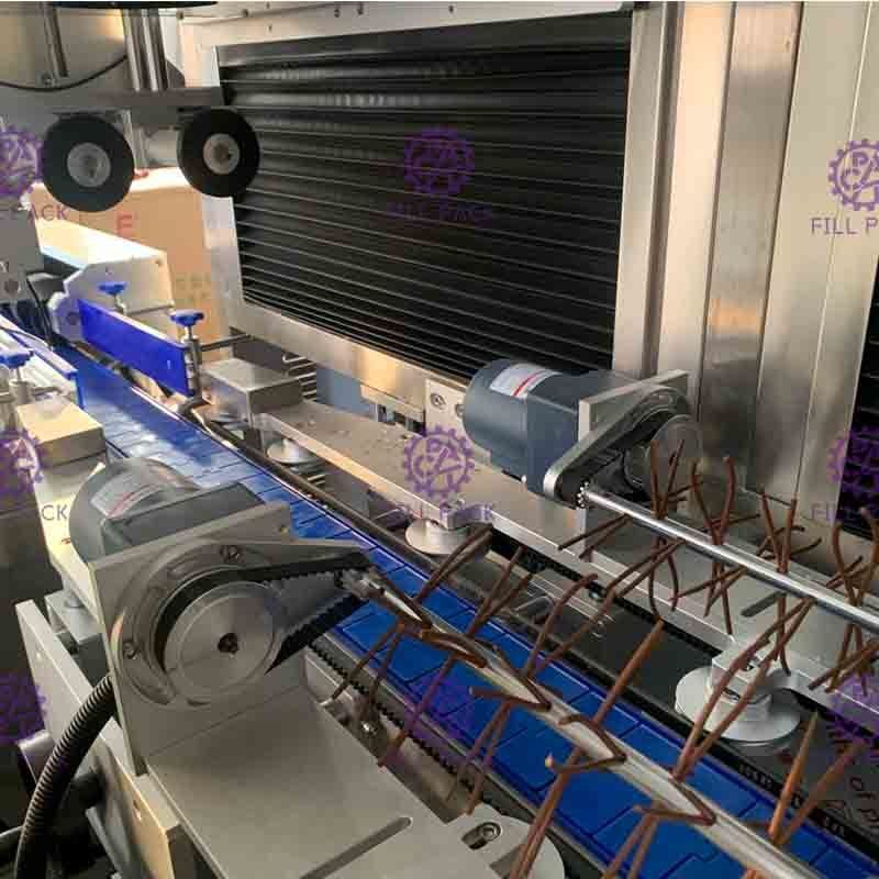 Two / Double Head PVC PET / Plastic Bottle Sleeve Shrink Labeling / Etykieciarka / Sprzęt / Zakład / System