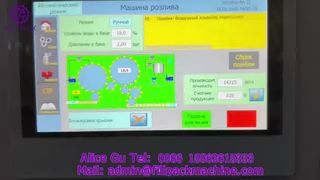 2206 J35 Izobaryczna maszyna do płukania, napełniania i zamykania butelek plastikowych typu „trzy w jednym”, 32-32-10