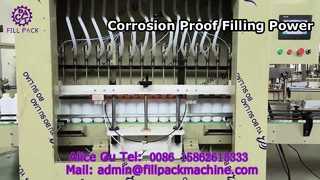 2115 J66 Prosta 16-stanowiskowa automatyczna maszyna do napełniania antykorozyjnego