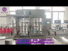 2159 M10 Liniowy detergent w płynie z dzielonym tłokiem 6-stacyjny produkt do napełniania, zamykania i etykietowania