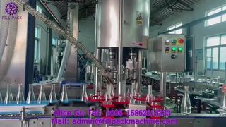 2217 J118 Automatyczna 4-głowicowa maszyna do zamykania nakrętek aluminiowych