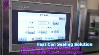 2123 J40 4-stanowiskowa automatyczna maszyna do zamykania puszek blaszanych