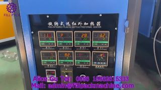 2031 K1 Ukraina Półautomatyczna maszyna do rozdmuchiwania butelek żaroodpornych