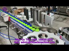 2164 M4 Blaszana butelka szklana z zakrętką Automatyczna samoprzylepna cotygodniowa maszyna do etykietowania z gramofonem