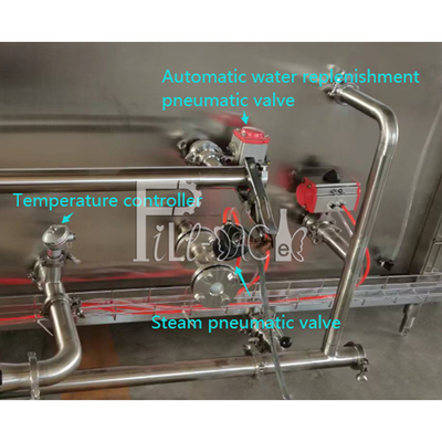 20000BPH Maszyna do napełniania na gorąco Automatyczny tunel chłodzący pasteryzatora