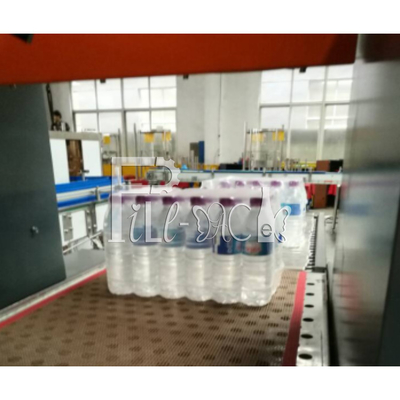 Automatyczna owijarka do folii termokurczliwej PE typu L Woda Napój PET Szklana butelka Może owijać opakowania Sprzęt do maszyn