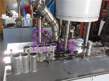 Napój bezalkoholowy Aluminiowa maszyna do napełniania puszek, komercyjne urządzenia uszczelniające