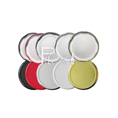 38mm 43mm Szklane kapsle do butelek Pokrywa 48mm 53mm 58mm Blacha metalowa Zakrętka