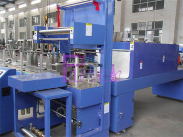 L Typ Maszyna pakująca w folię termokurczliwa Sterowanie PLC Do automatycznej linii produkcyjnej