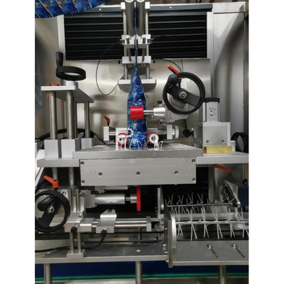 Maszyna do etykietowania rękawów termokurczliwych z pojedynczą głowicą 150 BPM W pełni automatyczna do butelek z PVC