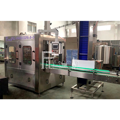 Automatyczny sprzęt do napełniania małych butelek PET 3 w 1 / Monoblock Aspetic 2000 ml