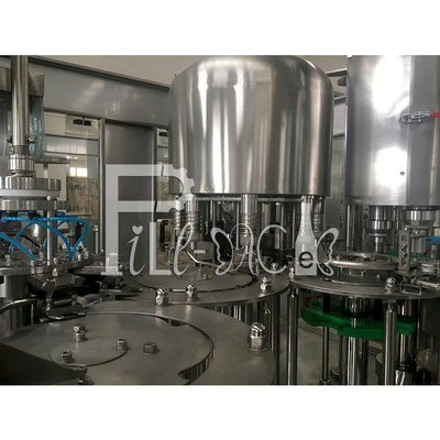 Automatyczny sprzęt do napełniania małych butelek PET 3 w 1 / Monoblock Aspetic 2000 ml