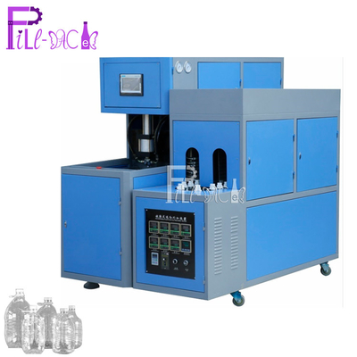Półautomatyczna maszyna do rozdmuchiwania 1 wnęki / sprzęt do wydmuchiwania butelek na 5-10L PET / plastikową butelkę