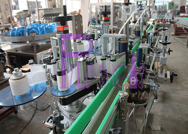 Maszyna do etykietowania butelek ze stali nierdzewnej System sterowania PLC