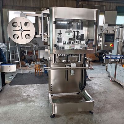 Plastikowa beczka 5-litrowa maszyna do napełniania wodą Automatyczna maszyna do pakowania w folię termokurczliwą