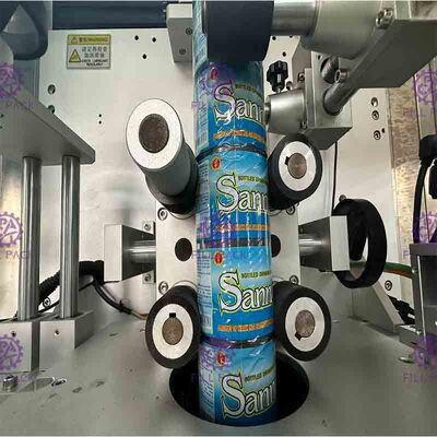 Dostosowana automatyczna maszyna do etykietowania ze stali nierdzewnej Sterowanie PLC