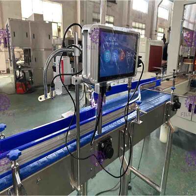 2 głowice 120m / min Inkjet Data Coder z regulowaną dyszą