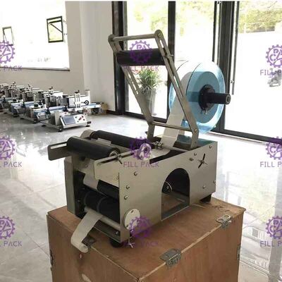 Samoprzylepna maszyna do etykietowania Semiauto 50BPH z drukarką kodów