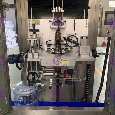 Maszyna do etykietowania z pojedynczą głowicą do etykietowania galonów Pełna automatyzacja 300BPM