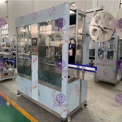 Dwugłowicowy aplikator z rozciągliwymi rękawami Programowalna kontrola PLC