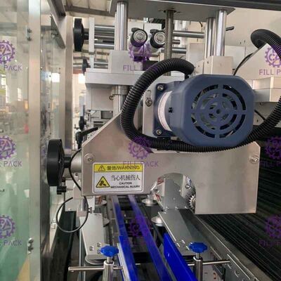 Dwugłowicowy aplikator z rozciągliwymi rękawami Programowalna kontrola PLC