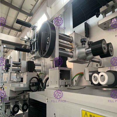 Dwugłowicowy aplikator z rozciągliwymi rękawami Programowalna kontrola PLC