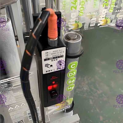 Drink Processing Manual Maszyna do etykietowania butelek na butelki, kurczy się tunel