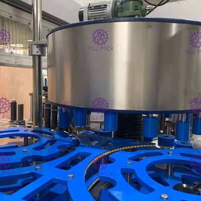 Obrotowa naklejka samoprzylepna Maszyna do etykietowania butelek szklanych piwa do pojedynczej etykiety