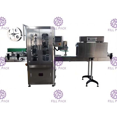 Maszyna do etykietowania butelek 3000BPH Funkcja gorącego wiatru Łatwa regulacja wysokości