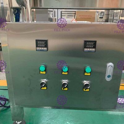 SUS304 Maszyna do etykietowania termokurczliwego termokurczliwego napinacza z ruchomymi kołami