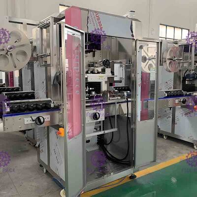 100-200BPM Maszyna do etykietowania butelek soku z regulowanym ekranem dotykowym