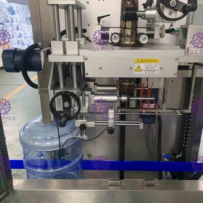 0-50BPM Maszyna do etykietowania butelek ze stali galonowej ze sterowaniem PLC