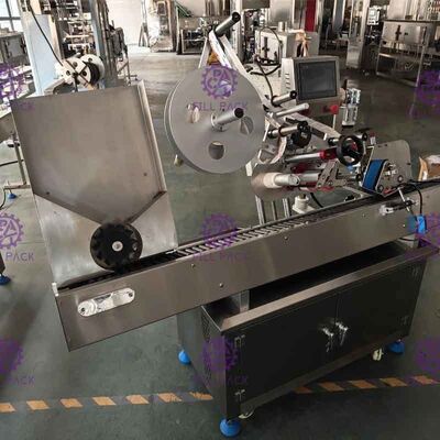 Samoprzylepne PET / Plastikowe naklejki Okrągłe etykietowanie butelek / Etykieciarka / Sprzęt / Linia / Zakład / System / Jednostka