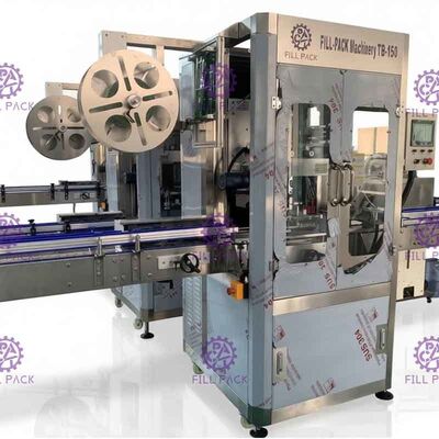 Jedna / pojedyncza głowica PCV z PET / plastikowa tuleja do butelek termokurczliwych / etykieciarka / sprzęt / instalacja / system