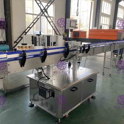 1800bph jednostronnie samoprzylepna maszyna do etykietowania małych okrągłych butelek