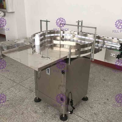 Obrócić obrotowy pojemnik na odbieranie butelek / stół / maszynę / sprzęt / linię / instalację / system