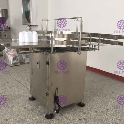Obrócić obrotowy pojemnik na odbieranie butelek / stół / maszynę / sprzęt / linię / instalację / system