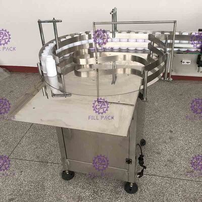 Obrócić obrotowy pojemnik na odbieranie butelek / stół / maszynę / sprzęt / linię / instalację / system