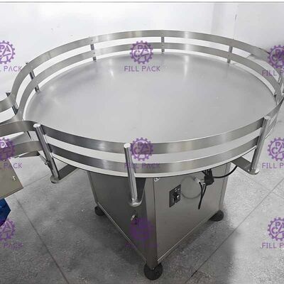 Półautomatyczna maszyna do sortowania butelek obrotowych do butelki z mlecznym szkłem 0.37Kw