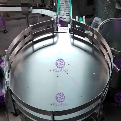 Półautomatyczna maszyna do sortowania butelek obrotowych do butelki z mlecznym szkłem 0.37Kw