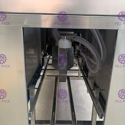 Plastikowa beczka 5-litrowa maszyna do napełniania wodą Automatyczna maszyna do pakowania w folię termokurczliwą