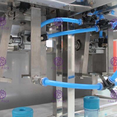 Pojedyncza głowica pneumatyczna z 5 galonową zakrętką do butelek